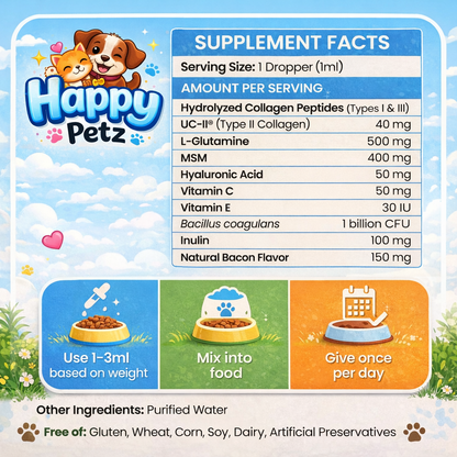 Happy Petz® Premium Liquid Collagen