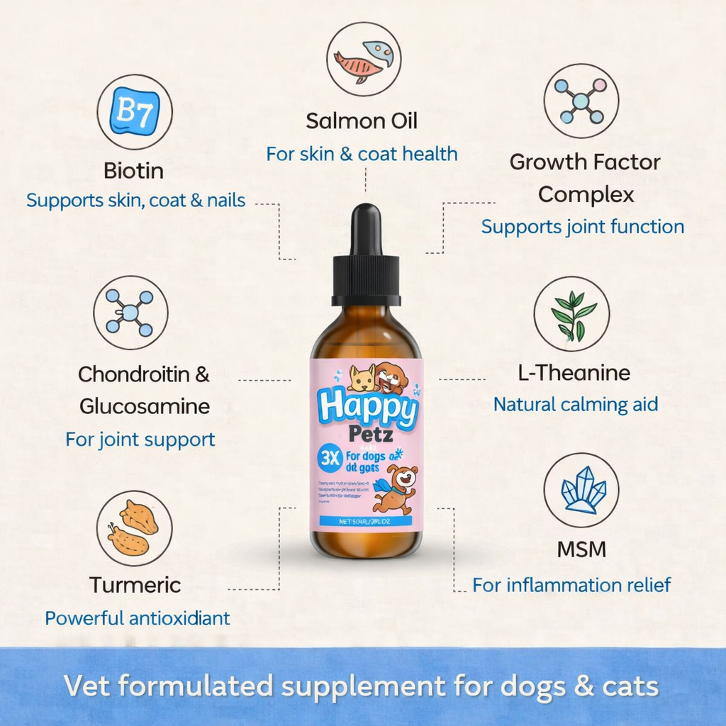 Happy Petz® Premium Liquid Collagen
